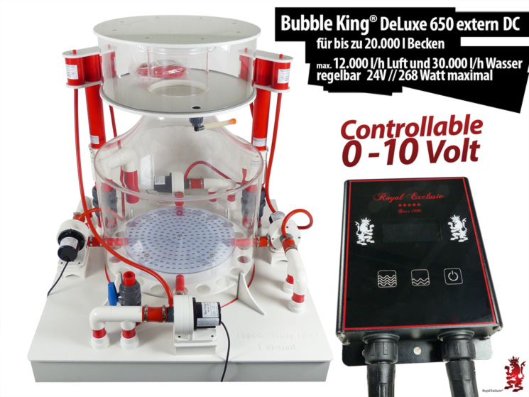 Royal Exclusiv Bubble King DeLuxe 610 650 extern 24V